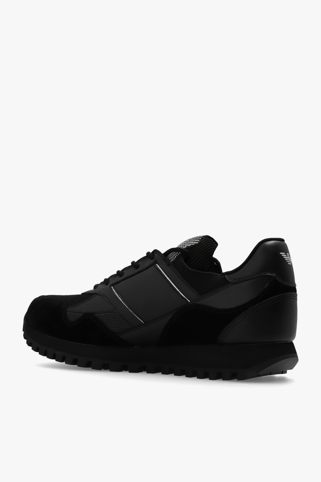 Black Sneakers with logo Emporio Armani
